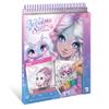 Nebulous Stars Watercoloring Book Set Featuring Estrelia 20 Unique Illustrations, 15 Watercolor Pencils, Refillable Brush, and Artistic Tools for Kids Ages 7+ view 1