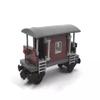 General Jim's MOC Retro Carriage Building Blocks City Train Track DIY Scene 90 Piece Modular Building Blocks Caboose Train - for All Building Levels view 3