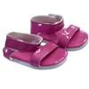 18 Inch Doll Shoes- Bright Colored Sandals for Your 18 Inch Kennedy and Friends Fashion Girl Dolls (Fuschia) view 1