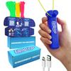 ZipString Original - As Seen on Shark Tank - Classic Rope Launcher Toy, Perfect for Kids & Adults - Fly a String Loop in The Air for Endless Tricks & Fun, Wonderment Awaits, Bold Blue view 1