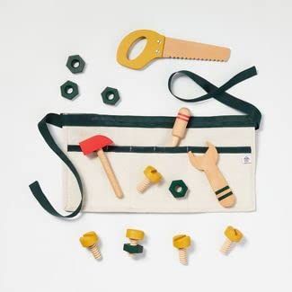 Hearth & Hand with Magnolia Toy Utility Belt & Tools