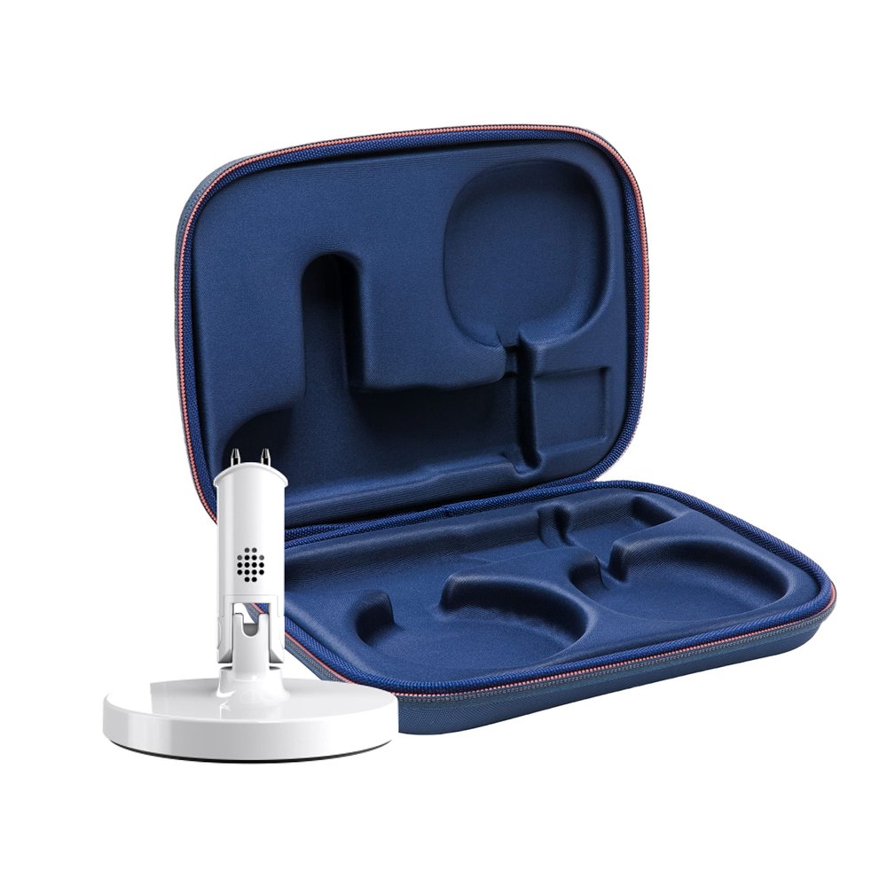 Nanit Travel Pack Protective Compact Hard Case for Nanit Pro Smart Baby Monitor Plus Portable Flex Stand Accessory (Camera Not Included)