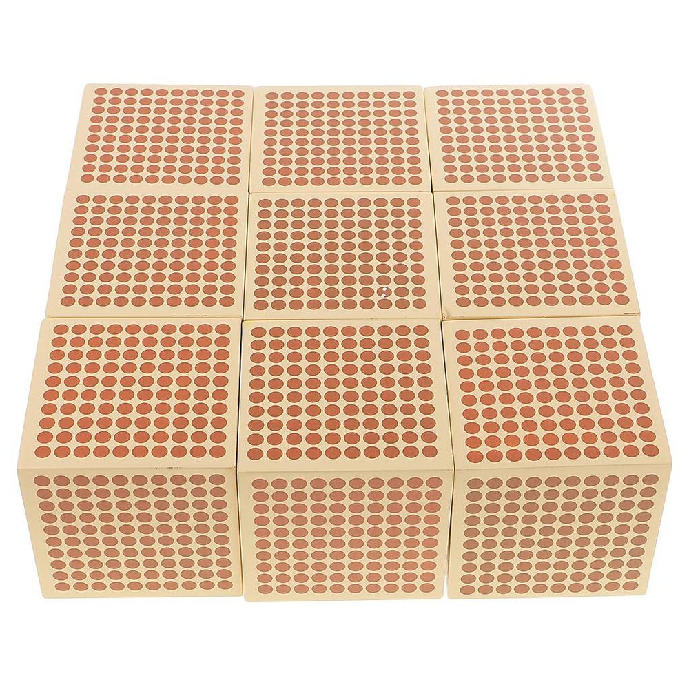 Leefasy Montessori Thousand Cubes Addition Subtraction Multiplication Division Learn