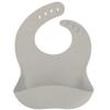 Aiden's Corner Baby Infant Boys Girls Silicone Bibs for Infants Toddlers BPA Free Unisex Soft Adjustable Fit With Catcher Washable Waterproof Feeding Bibs (Gray) view 1