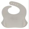 Aiden's Corner Baby Infant Boys Girls Silicone Bibs for Infants Toddlers BPA Free Unisex Soft Adjustable Fit With Catcher Washable Waterproof Feeding Bibs (Gray) view 2