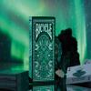 Bicycle Jacquard Premium Playing Cards, Silver and Emerald Green, 1 Deck view 4