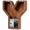 Piggy Bank for Kids Boys Girls, Wooden Large Letter Piggy Bank Alphabet Money Bank with Initial Y, Coin Bank Fun Gifts for Birthday, Christmas, Festival, Baby Shower view 1
