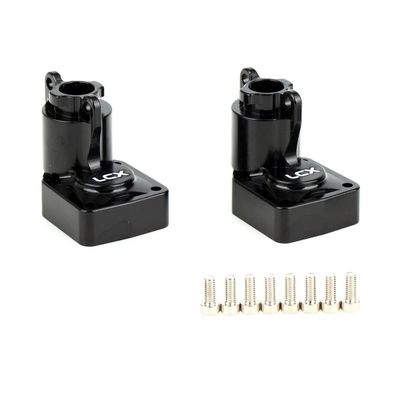 LCX Racing 1/18th RC Crawler Car Rear Portal Axles Aluminum Portal Axle Components for Axial Capra UTB18 Unlimited Trail Buggy, Upgrades Parts Accessories (Portal Housing)