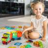 FNJO Magnetic Tiles 100 pcs(Including 2 Cars) + 110 pcs(no car) view 4