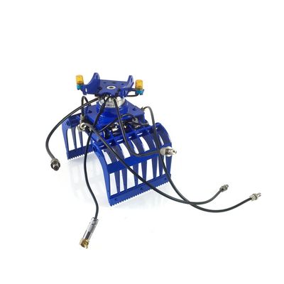 Metal Hydraulic Grab for DIY 1/14 946 946-3 Tracked Wheeled Rc Excavator Model