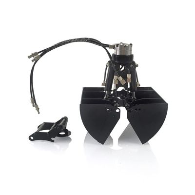 TOUCAN RC HOBBY Metal Clamshell Bucket for DIY 1/14 946 946-3 Tracked Wheeled RC Excavator Model