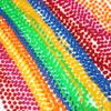 GiftExpress 72pc 33" 7mm Neon Beaded Necklaces, Bulk Mardi Gras Party Beads Necklaces, Holiday Beaded Costume Necklace for Party view 3