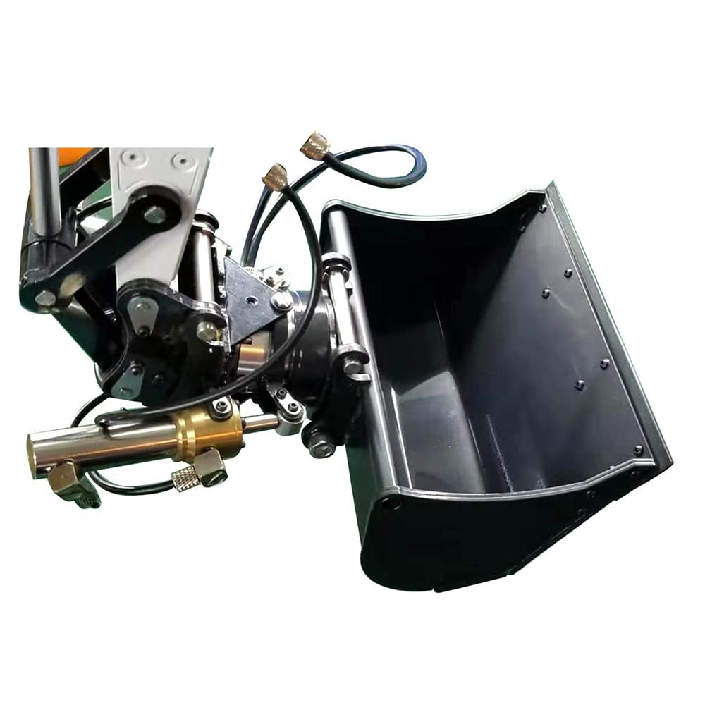 TOUCAN RC HOBBY Metal Tiltable Bucket for DIY 1/14 946 946-3 Tracked Wheeled Rc Excavator Model