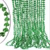 GIFTEXPRESS Green Shamrock Bead Necklaces - 72 Piece Party Favor Clover Beads for Men, Women & Kids - 33" Plastic Decoration Beaded Necklace - Bulk Pendant Accessories for St. Patricks Day, Mardi Gras & Christmas view 1