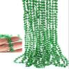 GIFTEXPRESS Green Shamrock Bead Necklaces - 72 Piece Party Favor Clover Beads for Men, Women & Kids - 33" Plastic Decoration Beaded Necklace - Bulk Pendant Accessories for St. Patricks Day, Mardi Gras & Christmas view 2