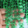 GIFTEXPRESS Green Shamrock Bead Necklaces - 72 Piece Party Favor Clover Beads for Men, Women & Kids - 33" Plastic Decoration Beaded Necklace - Bulk Pendant Accessories for St. Patricks Day, Mardi Gras & Christmas view 4