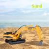 Qcar Excavator Construction Vehicle Toys Heavy Duty Alloy Hydraulic Excavator, 1:50 Scale Diecast Site Digger Toy Truck for Kids 8,9,10,11,12 Year Old and up view 4