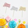 24Pcs Happy Birthday Cupcake Toppers Glitter Birthday Cupcake Food Picks for Celebrating Happy Birthday Party Cake Decorations Supplies Gold Rose Gold Silver view 3
