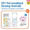 C.S. Kids Magic World DIY Personalised Sewing Kit - SA19 My Koala |Frist Sewing Arts & Crafts Gifts | Educational Sewing Kit for Kids(Safety Needle & Instruction Included) view 3