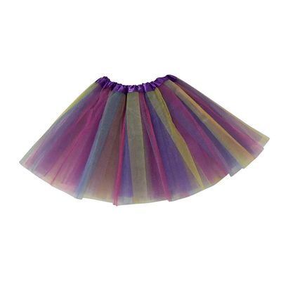 Baby Girls Tulle Skirt Kids Skirt Multicolor Ballet Costume Girls Dress&Skirt Partywear Princess (Purple, 2-8 Years)