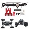 1/10 RC Front Axle CNC Alloy & Hardened Steel Shape Weihnachten for Wraith 90018 90020 90045 RR10 90048 90053 2 Colors Car Model Parts (Black) view 3