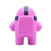 Among Us Series2 7 Pink Crewmate with Hockey Mask  Official Just Toys Collectible Figure view 4