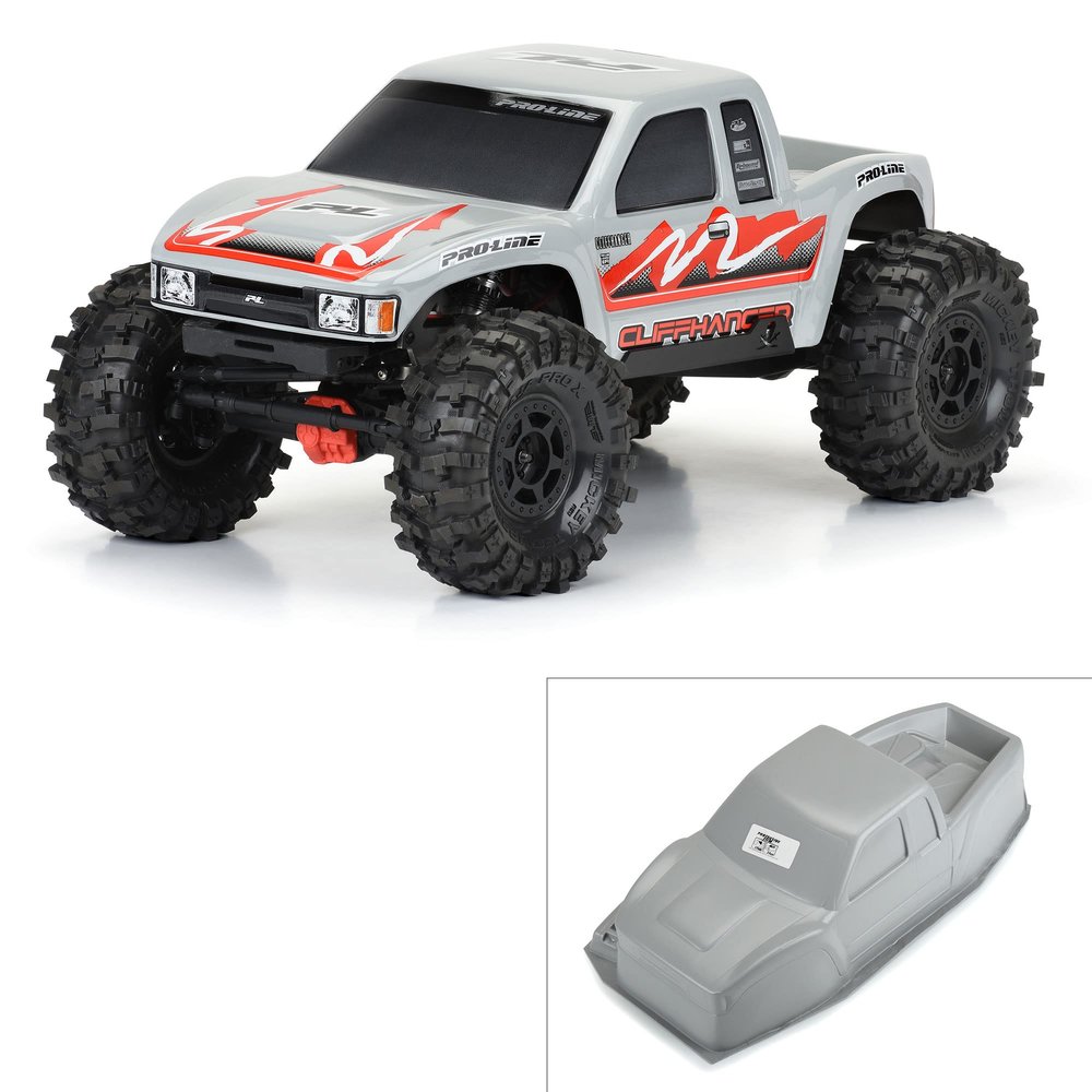 Pro-Line Racing 1/10 Cliffhanger HP Stone Gray Body 12.3 Crawler PRO356614 Car/Truck Bodies Wings & Decals