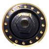 NHX RC Black Brass Wheel Weight w/Extended +2mm Hex Adaptor (4) for Axial SCX24 view 3
