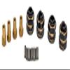 NHX RC Black Brass Wheel Hex Adaptor w/+4 Extensions for Axial SCX24 view 1