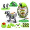Smashers Mega Jurassic Light Up Dino Egg (T-Rex) by ZURU Collectible Egg with Over 25 Surprises, Volcano Slime, Fossil Toy, Dinosaur Toys, T-Rex Toy for Boys and Kids view 1