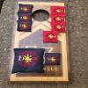 3" mini firemen cornhole bags Fire fighter first responder cornhole bags for children view 2