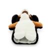 DEMDACO Animalcraft Black and Brown 11 Inch Stuffed Plush Puppet Roman The Bernese Mountain Dog view 4