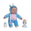 JC Toys Lots to Cuddle Babies 12-inch Small Soft Twin Baby Dolls Unicorn Theme| Washable | Pink and Blue | Includes Play Unicorns, Bottles, Pacifiers| for Children 12 Months + view 4