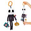 Kids Preferred Disney Baby Nightmare Before Christmas Jack Skellington On The Go Activity Toy with Teether, On The Go Clip, Bell Chime, and Pull Through Arms view 1