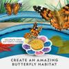 National Geographic Butterfly Growing Kit - Butterfly Habitat Kit with Voucher to Redeem 5 Caterpillars (S&H Not Included), Butterfly Cage, Feeder (Amazon Exclusive) view 2