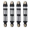 RCLIONS 1/18th RC Shocks Adjustable Absorber Damper for TRX4M 1:18th RC Crawler Car Upgrades (Black) view 1
