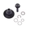 OCESTORE Stainless Steel Bevel Gear Set AR44 Compatible with AR44 Heavy Duty RC Car Bevel Gear Set 30T/8T view 1