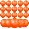 ERINGOGO 25pcs Balls - 4cm Plastic Hollow Bingo Balls for Raffle, Drawing Games & Party Decoration - Orange view 1