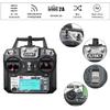HAWK'S WORK Flysky FS-i6X 10Ch Transmitter with FS-iA10B Receiver, 2.4GHz RC Controller for RC Car Boat Airplane Helicopter Drone Robot & Construction Vehicle (Mode 2) view 3