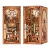 CUTEBEE Book Nook Kit - DIY Miniature House Kit for Adults and Teens, Dollhouse Booknook Tiny House Model Build Bookshelf Decor, Gifts for Family, Friends view 1