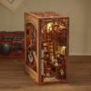 CUTEBEE Book Nook Kit - DIY Miniature House Kit for Adults and Teens, Dollhouse Booknook Tiny House Model Build Bookshelf Decor, Gifts for Family, Friends view 2