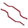 Chassis Frame Rails for Traxxas 1/18 TRX4M Land Rover Defender RC Car, Aluminum Alloy Chassis Frame Guide Rail Beam (Red) view 1