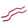 Chassis Frame Rails for Traxxas 1/18 TRX4M Land Rover Defender RC Car, Aluminum Alloy Chassis Frame Guide Rail Beam (Red) view 2
