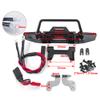 RCLIONS Aluminum Front Bumper with LED Lights for TRX4M Defender 1/18th RC Crawler Car Upgrades view 3