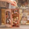 Fsolis Book Nook Kit Music, DIY Miniature Room House Kit 3D Wooden Puzzles for Adult Decorative Bookend Bookshelf Nook Decor Gifts for Women Teens and Book Lovers(The Secret Rythm) view 4