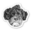 30 Custom Face Stickers - Personalized Picture Stickers for Baby, Wedding, Friends, Pets & Birthdays view 3