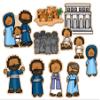 Story Time Felts Boy Jesus at The Temple Felt Figures for Bible Flannel Board Stories view 1