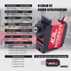 AGFRC B13DLM V2 4.5KG Micro Digital Servo, HPS06 25T Metal Servo Horn and AGF-SPV3 Servo Programmer view 2