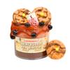 Mini Bubble Tea Waffles Slime (Scented) | Handmade Slime | Hippocampe Slimes (6OZ) view 1