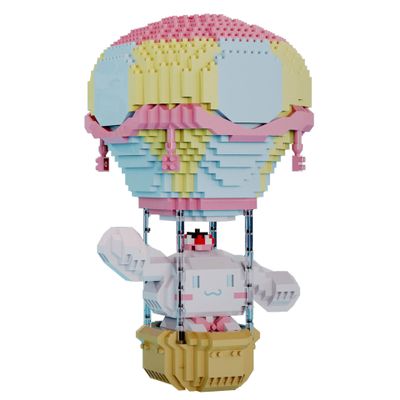 AuHoRa Mini Building Blocks, Micro Blocks, White Puppy 6049, 2139 Pieces, Best Gifts for 15 Years Old and Up, for Adults